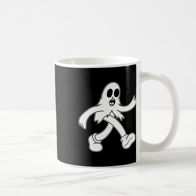 The Clown Ghost Sheet Ghost  Coffee Mug (Right)