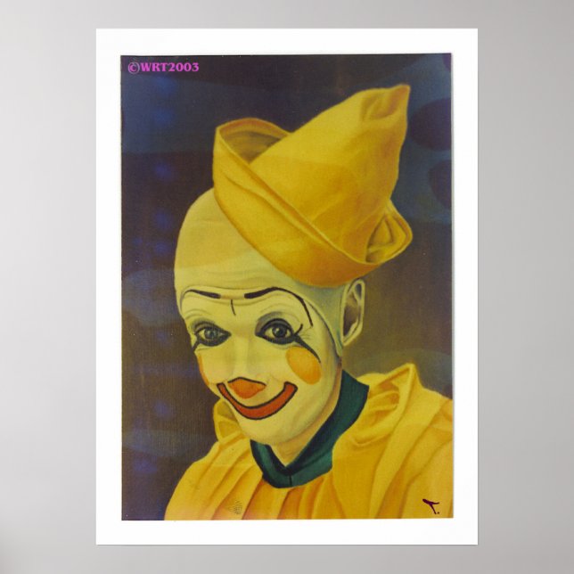 THE CLOWN IS A LADY POSTER (Front)