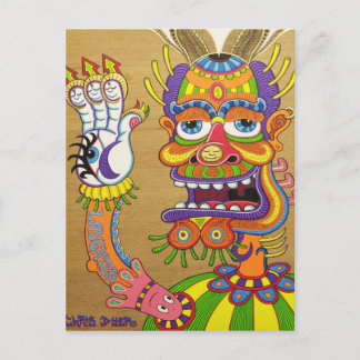 The Clown is a Wiseman in Disguise  Postcard