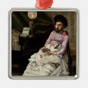 The Clown Metal Ornament