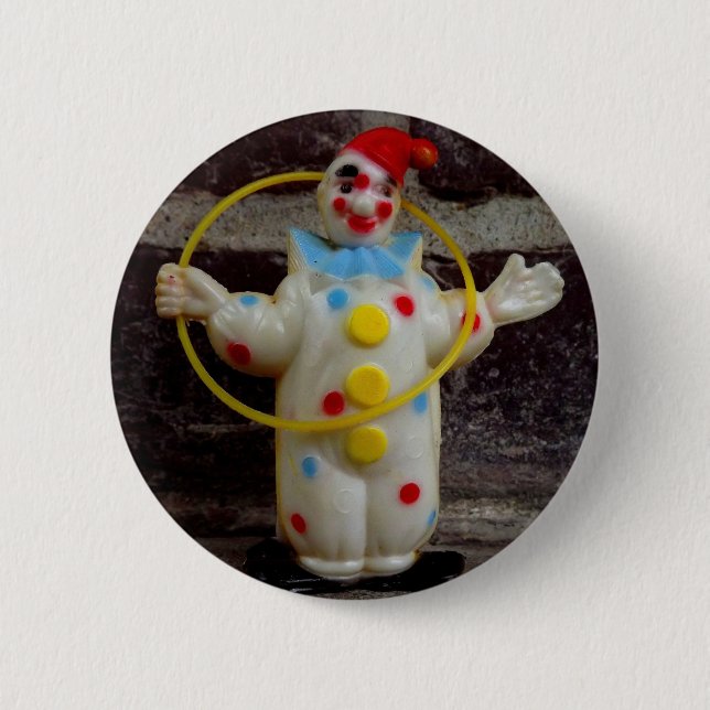 The Clown Pinback Button (Front)
