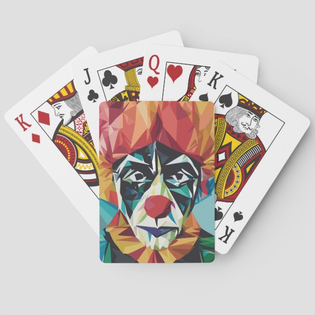 the Clown Poker Cards (Back)