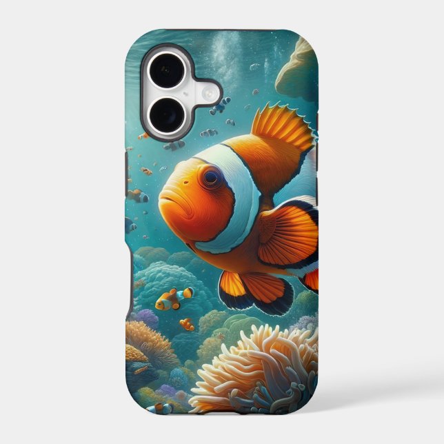 The Clownfish Iphone Case (Back)