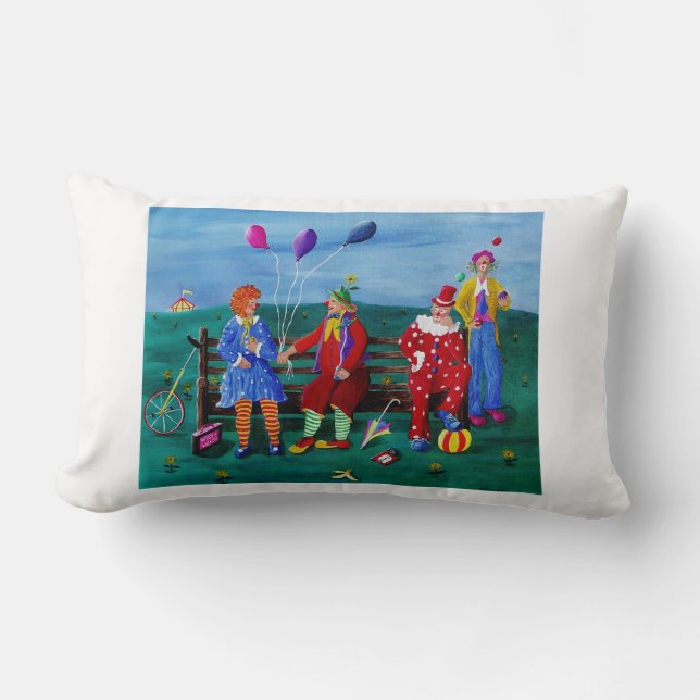 The Clowns Pillow (Front)