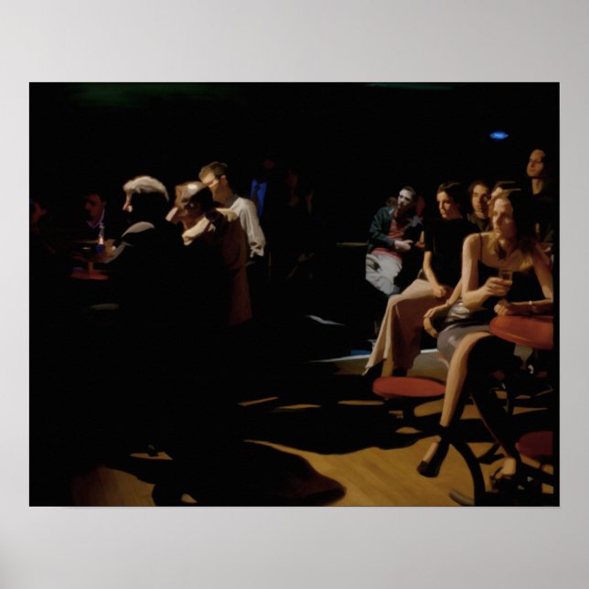 The club at night poster (Front)