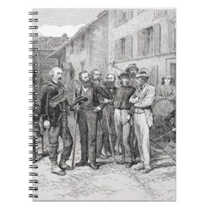 The Club Room of Zermatt in 1864, from 'The Ascent Notebook