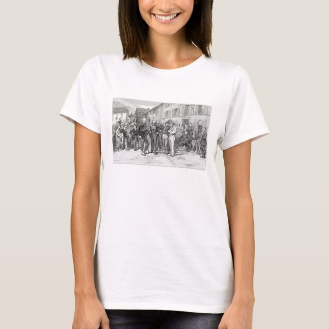 The Club Room of Zermatt in 1864, from 'The Ascent T-Shirt (Front)
