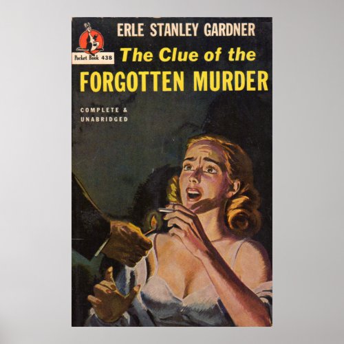 The Clue of the Forgotten Murder Poster