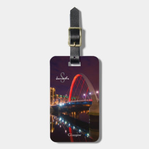 The Clyde Arc, Glasgow, Scotland Luggage tag