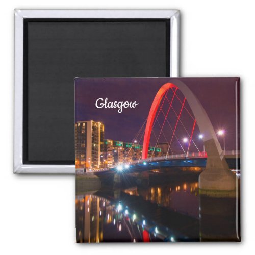 The Clyde Arc Glasgow Scotland Magnet