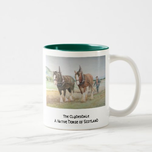 The Clydesdale Two_Tone Coffee Mug