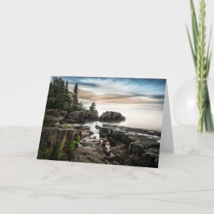 The Coast of Lake Superior Minnesota Card