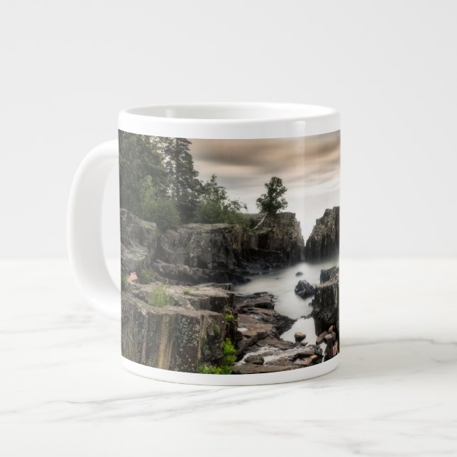 The Coast of Lake Superior | Minnesota Giant Coffee Mug (Front Left)