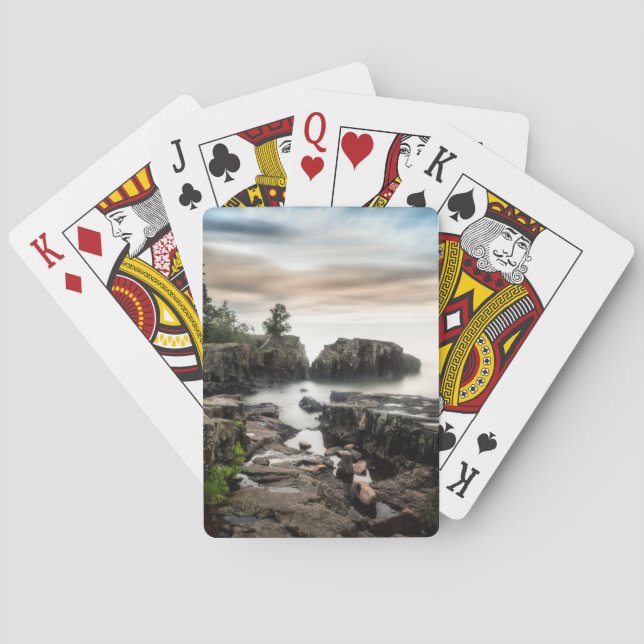 The Coast of Lake Superior | Minnesota Poker Cards (Back)