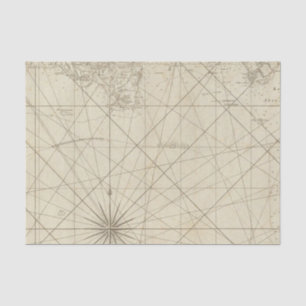 The Coast of West Florida and Louisiana Tissue Paper