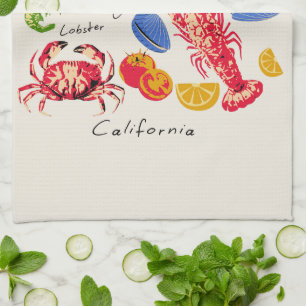 The Coastal Seafood Market Kitchen Towel