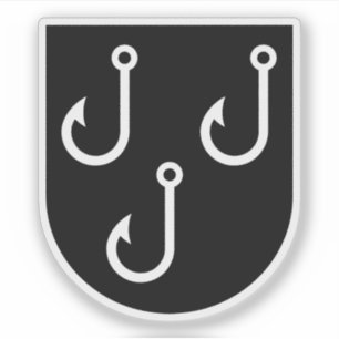 The coat of arms of Emmen, Switzerland Sticker