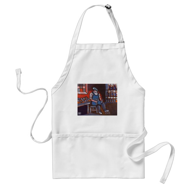THE COBBLER ADULT APRON (Front)