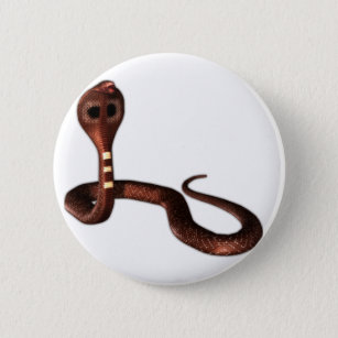 The Cobra, Deadly Snake Pinback Button