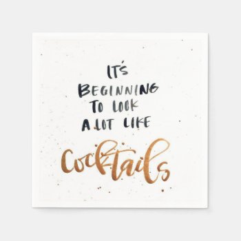 The Cocktail Napkin by Heartsview at Zazzle