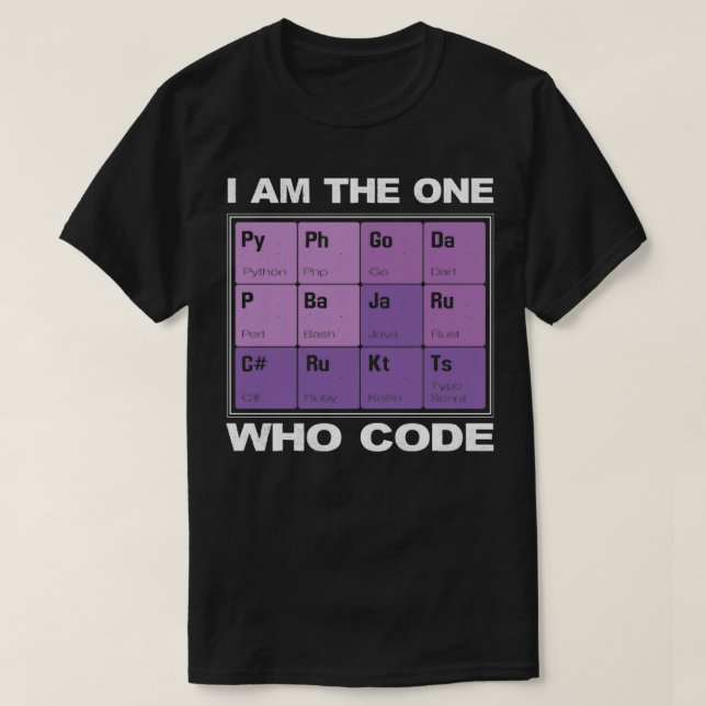 The Code Calls T-Shirt (Design Front)
