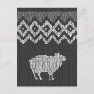 The Code Of Sheep - Icelamb Postcard