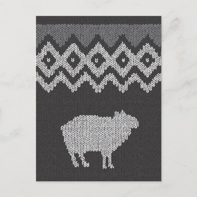 The Code Of Sheep - Icelamb Postcard (Front)