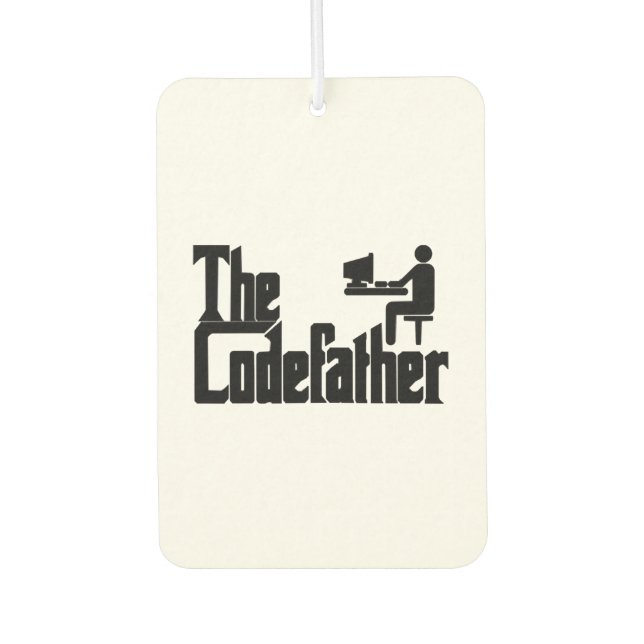 The Codefather Air Freshener (Front)
