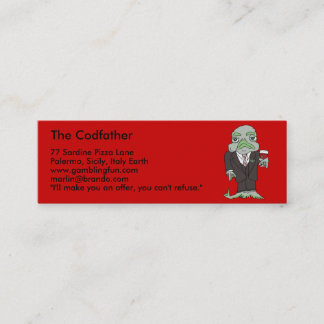 The Codfather Mini Business Card