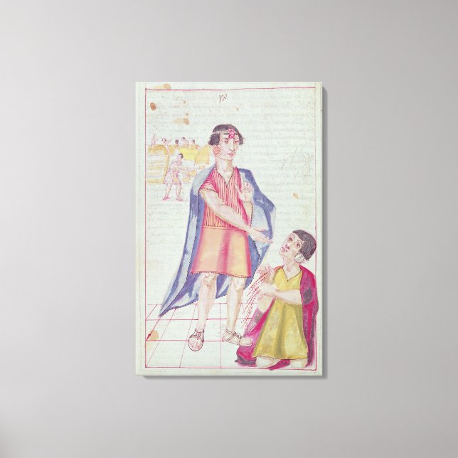 The Codice Murua Canvas Print (Front)