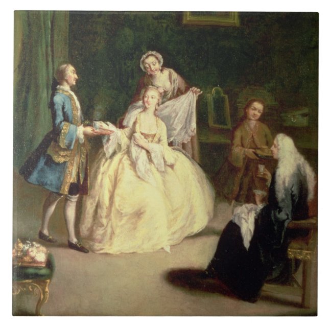 The Coffee House Ceramic Tile (Front)