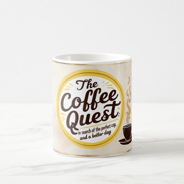 The Coffee Quest Color Morph Mug (Center)
