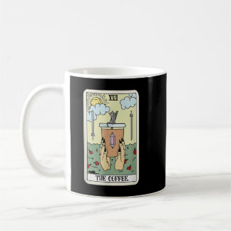 The Coffee Tarot Card Coffee Lover Caffeinated Wit Coffee Mug