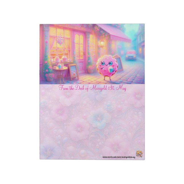 The Coffee & Tea Collection Cookie Notepad (Rotated)