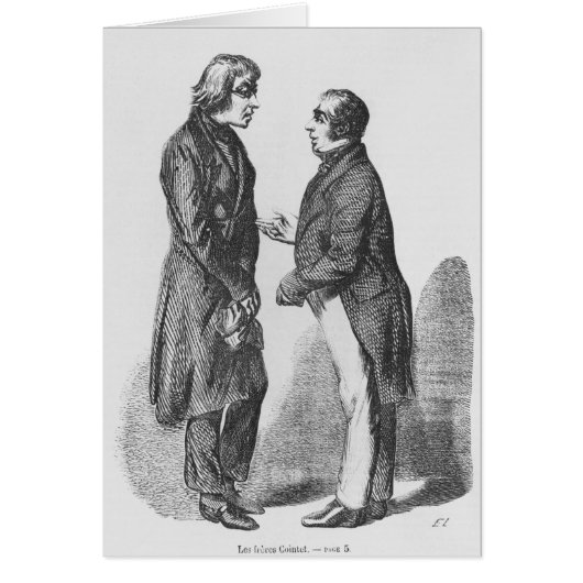 The Cointet brothers Cards (Front)