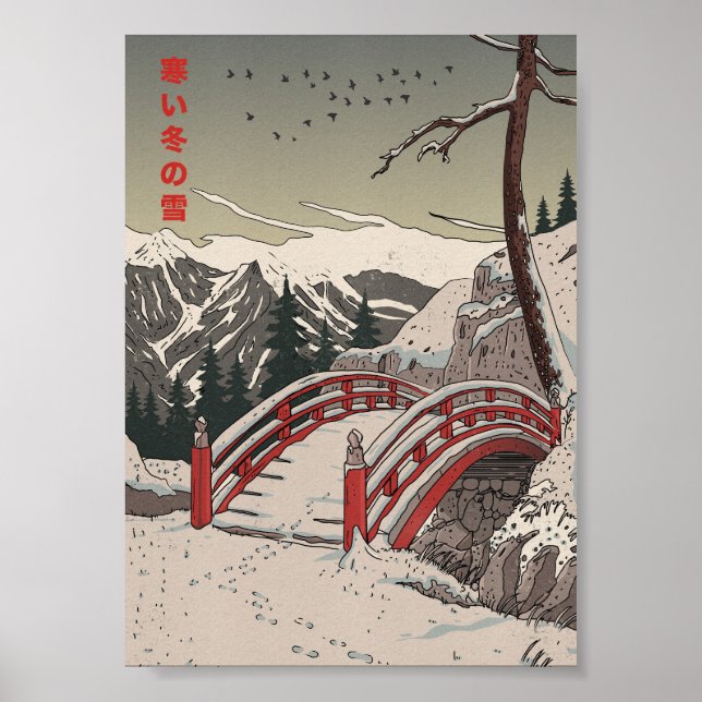 The Cold winter Snow Poster (Front)