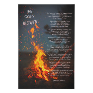 'The Cold Within' Faux Canvas Print