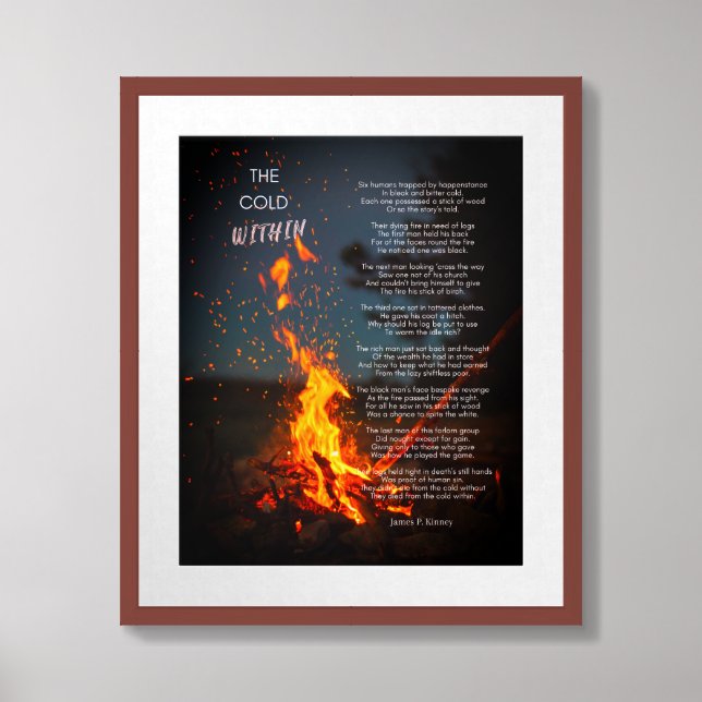 "The Cold Within' Framed Art (Framed Front)