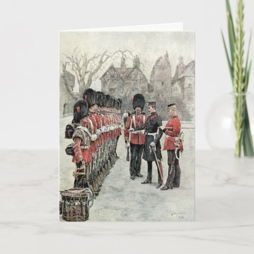 The Coldstream Guards at the Tower Card