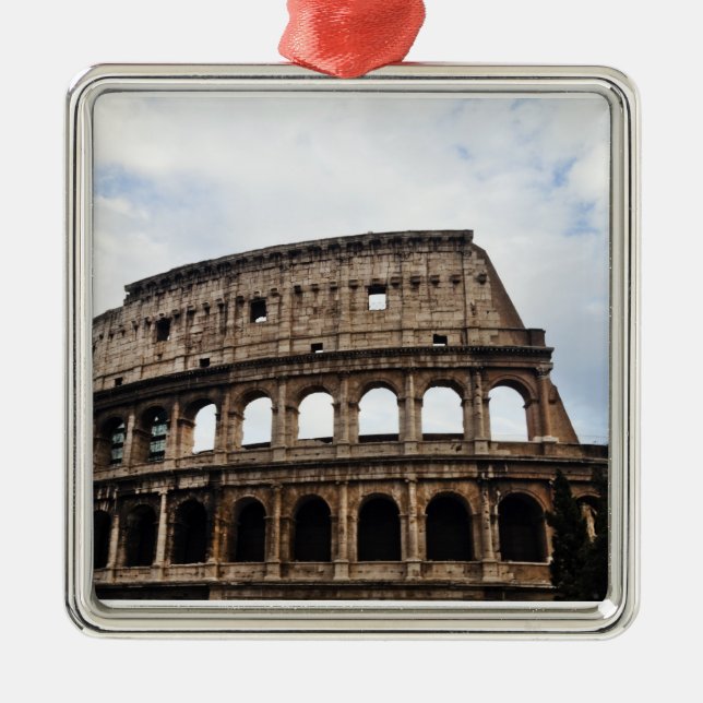 The Coliseum Metal Ornament (Front)