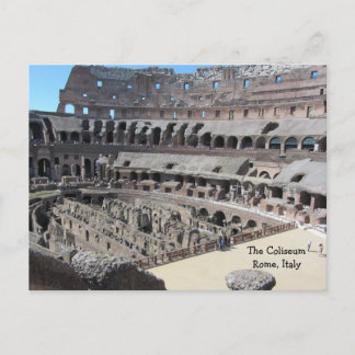 The Coliseum - Rome Italy Postcard