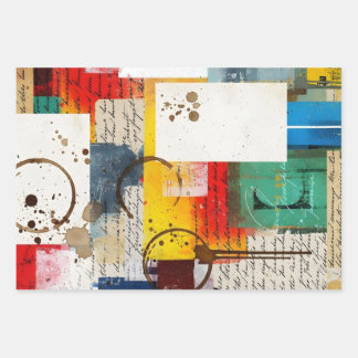 The Collage Trio: Premium Multi-Use Wrapping & Dec Paper Sheets