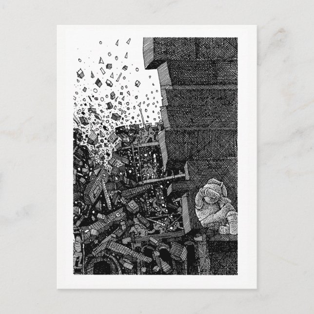The Collapse Postcard (Front)