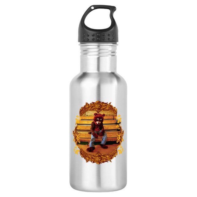The College Dropout  Stainless Steel Water Bottle (Front)