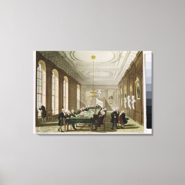The College of Physicians Canvas Print (Front)