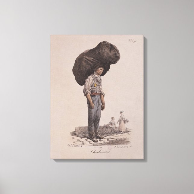 The Collier Canvas Print (Front)