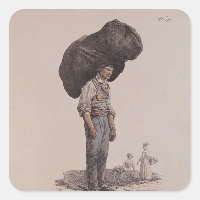 The Collier Square Sticker (Front)