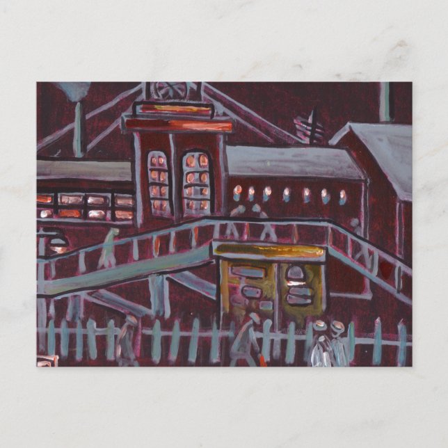 THE COLLIERY POSTCARD (Front)