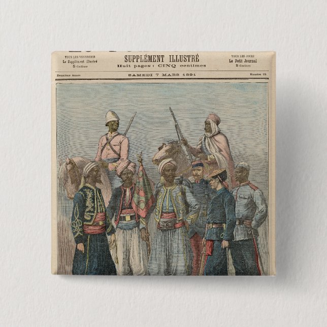 The Colonial Army Button (Front)