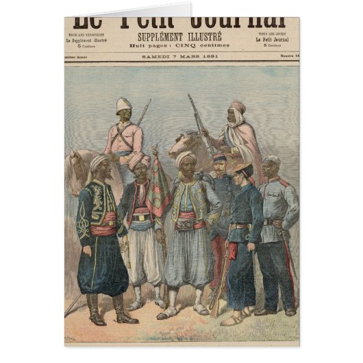 The Colonial Army Cards (Front)
